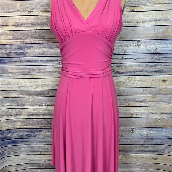Joseph Ribkoff Pink Dress Size Small - Picture 2 of 4